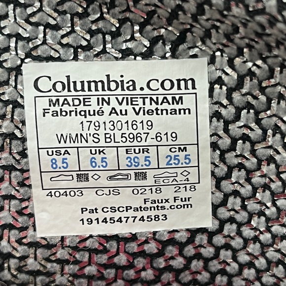 Columbia Women's Meadows Omni-Heat 3D Mid Calf Boots size 8.5. Like new - Picture 5 of 5